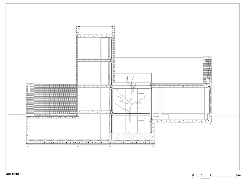 12 Office Winhov_Private house Rieteiland_cross section